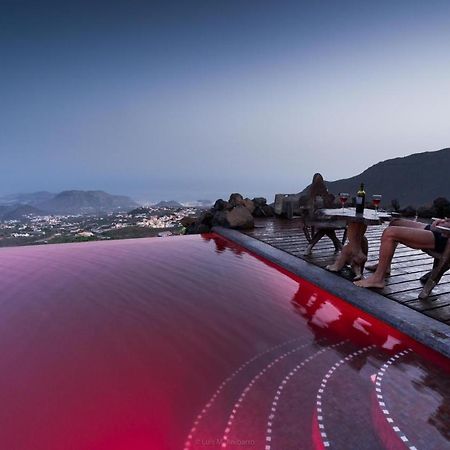 Historic Canarian House, Private Heated Infinity Pool, Bbq, Wifi + Panoramic Ocean Views Arona  Zewnętrze zdjęcie