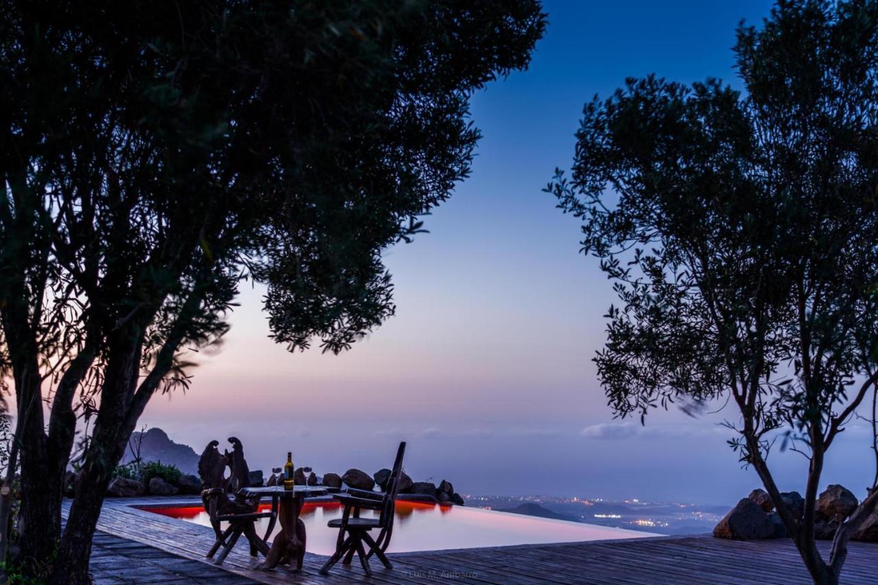 Historic Canarian House, Private Heated Infinity Pool, Bbq, Wifi + Panoramic Ocean Views Arona  Zewnętrze zdjęcie