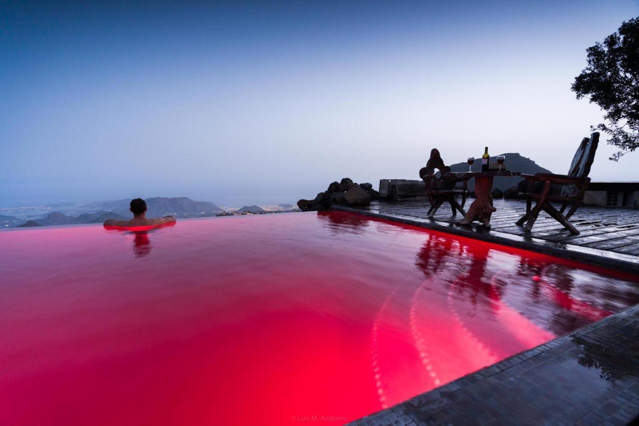 Historic Canarian House, Private Heated Infinity Pool, Bbq, Wifi + Panoramic Ocean Views Arona  Zewnętrze zdjęcie