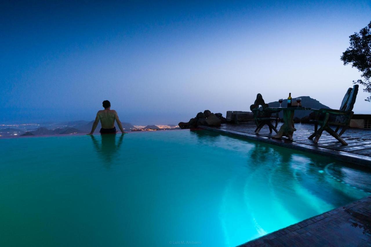Historic Canarian House, Private Heated Infinity Pool, Bbq, Wifi + Panoramic Ocean Views Arona  Zewnętrze zdjęcie